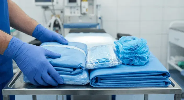 MonoUzo medical barrier protection products - surgical drapes, gowns, and sterile barriers