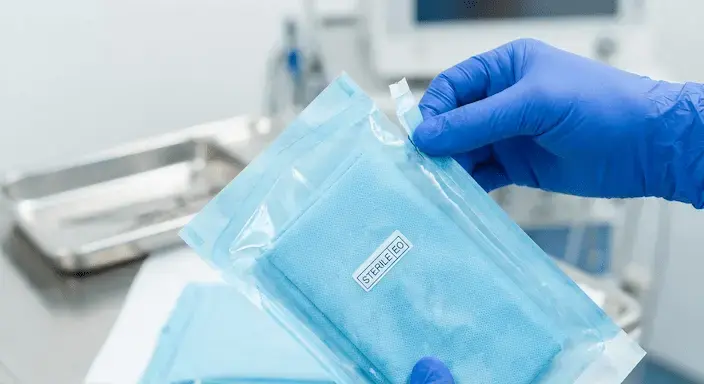 Sterile medical products and procedure packs with guaranteed sterility assurance